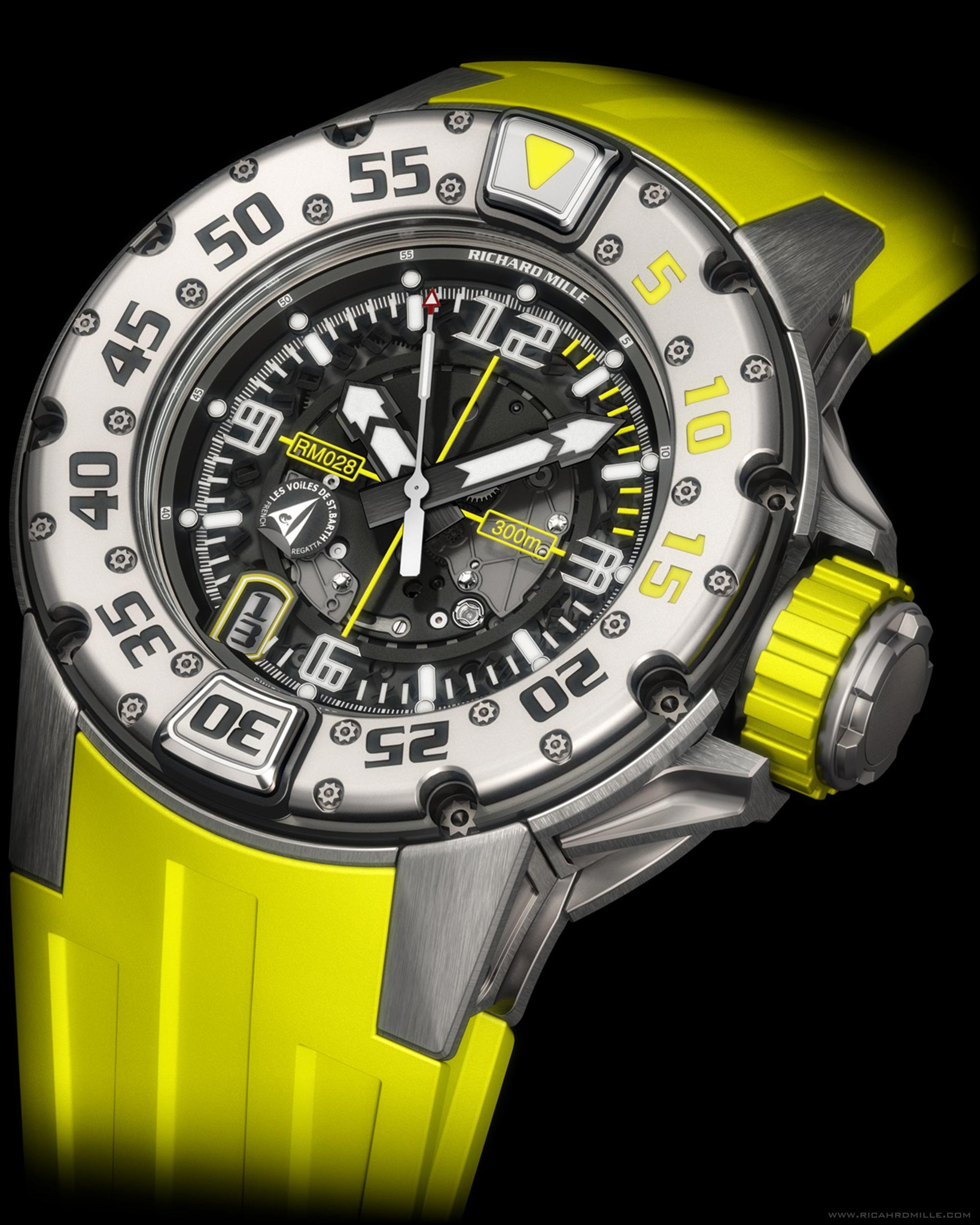 Replica Richard Mille RM 028 Diver Les Voiles de Saint Barth Titanium Watch